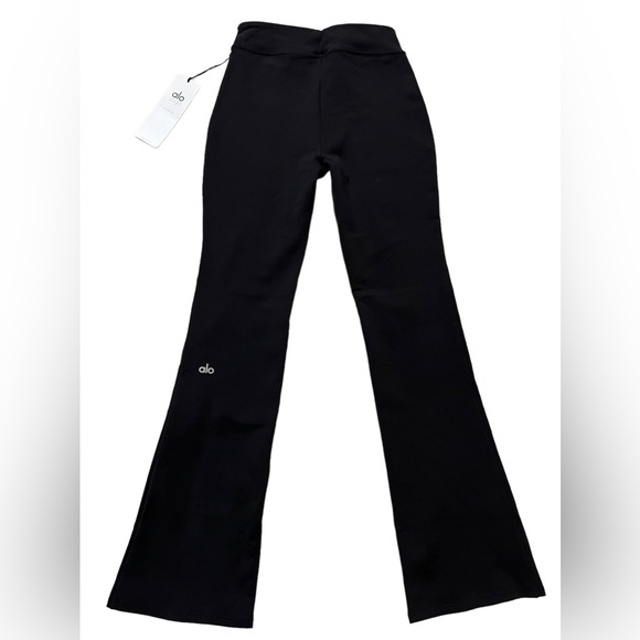 Alo Yoga Leggings Airbrush 7/8 High Waist Flutter in Black NWT Small - Picture 7 of 12